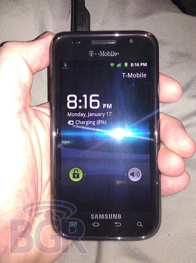 Tmobile on Samsung Vibrant 4g By Tmobile     Specification Details And Android 2