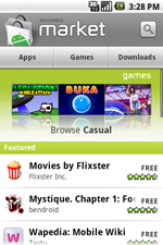 New Android Market UI 