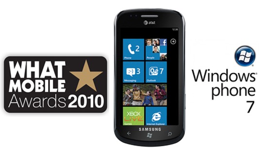 Windows Phone 7 wins “What Mobile” Editors Choice Award