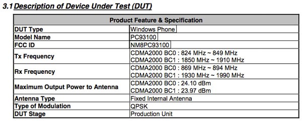 HTC 7 Pro squares away its FCC approval