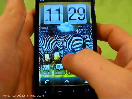 Interesting Video: Hands on with the myTouch ROM port to the Evo 4G