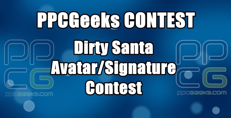 PPCGeeks Staff Dirty Santa Avatar/Signature Contest