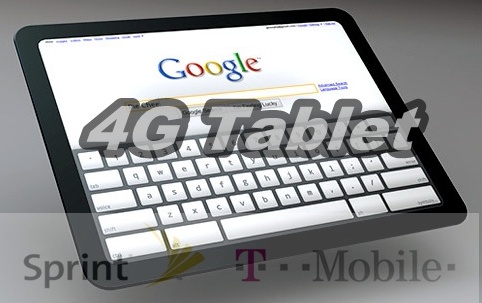 Sprint & T-Mobile to Sell 4G Tablets Next Year!?