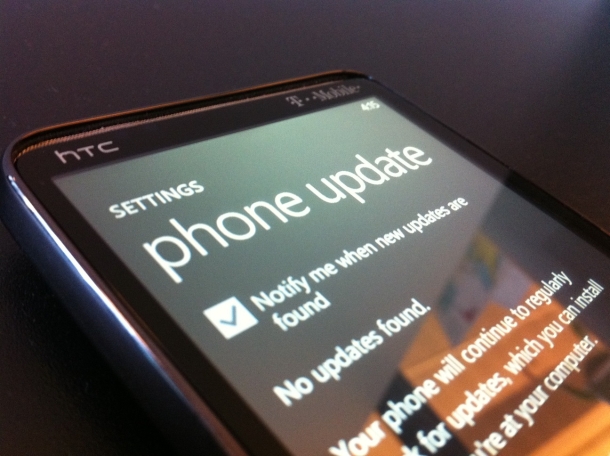 New Windows Phone 7 update details spotted!