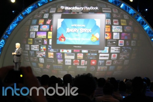 RIM will bring Angry Birds to the Blackberry Playbook soon