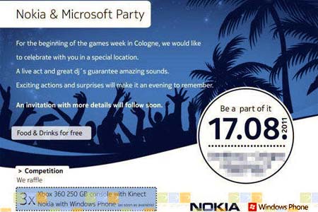 MIcrosoft and Nokia Show Off August 17th!