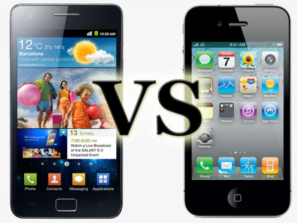 Samsung Galaxy S II -vs- iPhone 4S