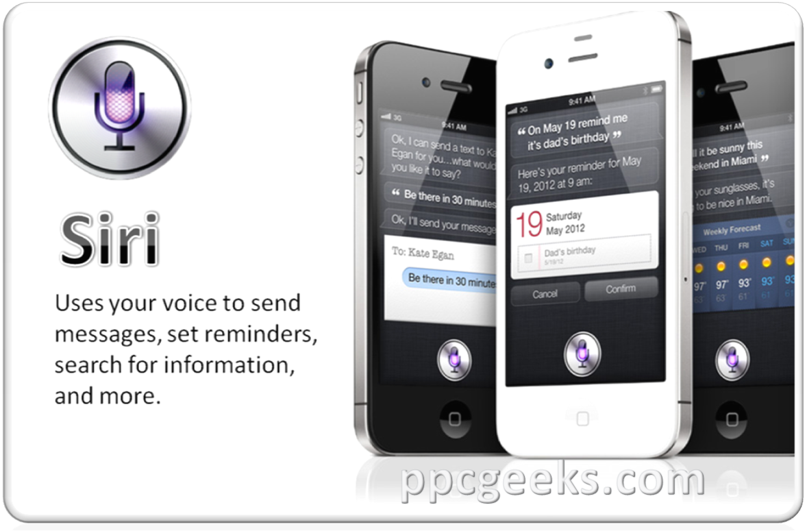 Siri Running on iPhone 4 and iPod Touch 4G