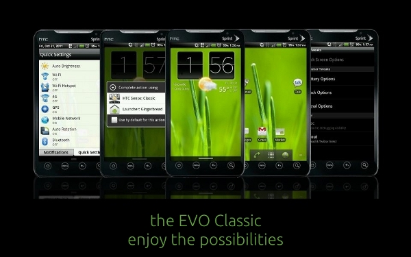 [ROM] The EVO Classic – Sense 1.0 Redefined